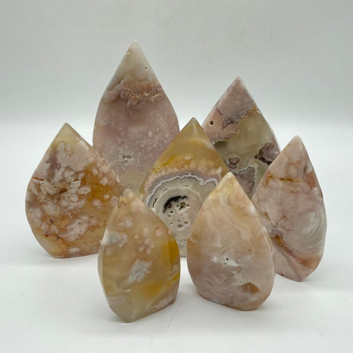 Sakura Flower Agate Arrow Head Shaped Wholesale