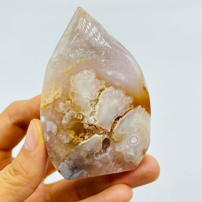 Sakura Flower Agate Arrow Head Shaped Wholesale