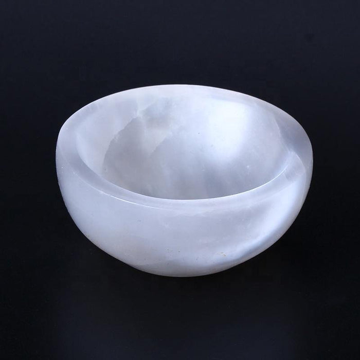 Selenite Bowl Round Shape Carving Wholesale