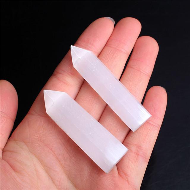 Selenite Tower Point 3.5in(9cm) Wholesale