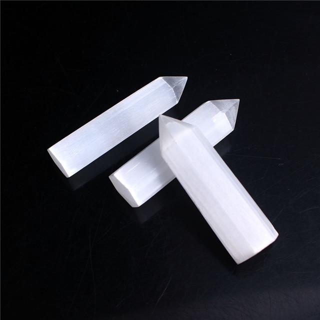 Selenite Tower Point 3.5in(9cm) Wholesale