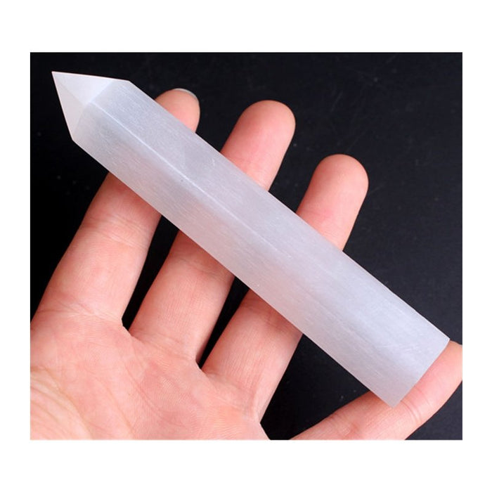 Selenite Tower Point 3.5in(9cm) Wholesale