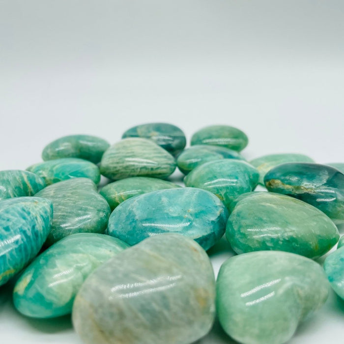 Small Amazonite Heart Wholesale
