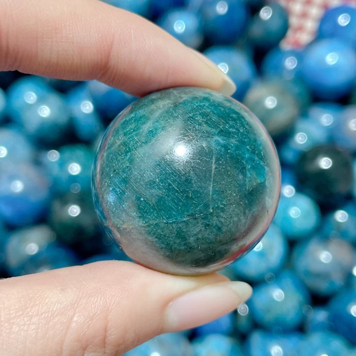 Small Apatite Sphere Crystal Ball Wholesale