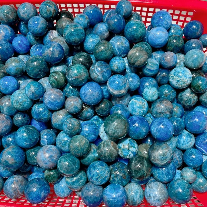 Small Apatite Sphere Crystal Ball Wholesale