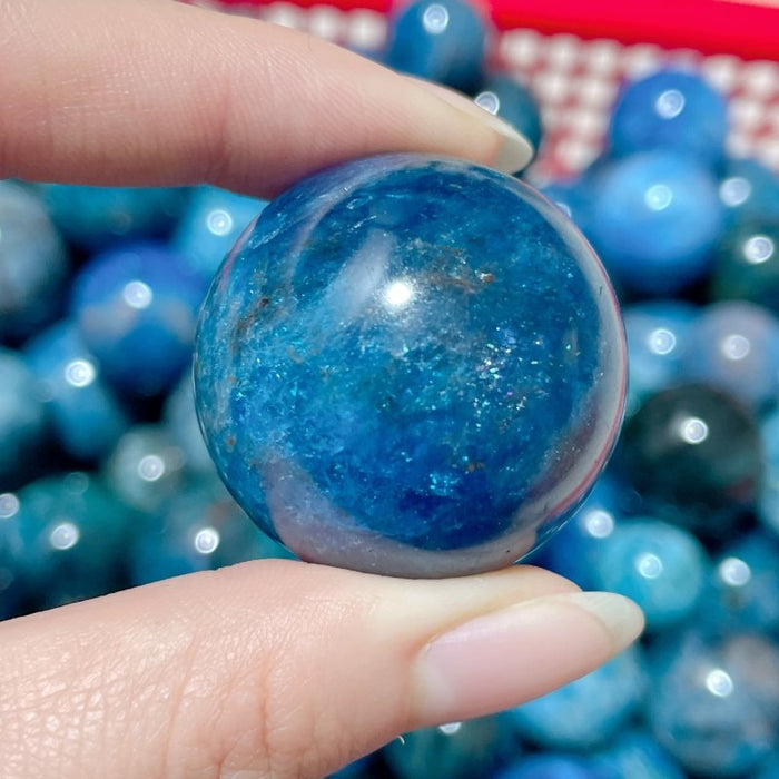 Small Apatite Sphere Crystal Ball Wholesale