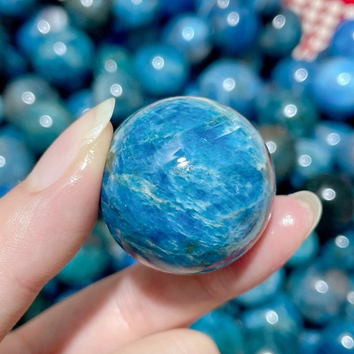 Small Apatite Sphere Crystal Ball Wholesale