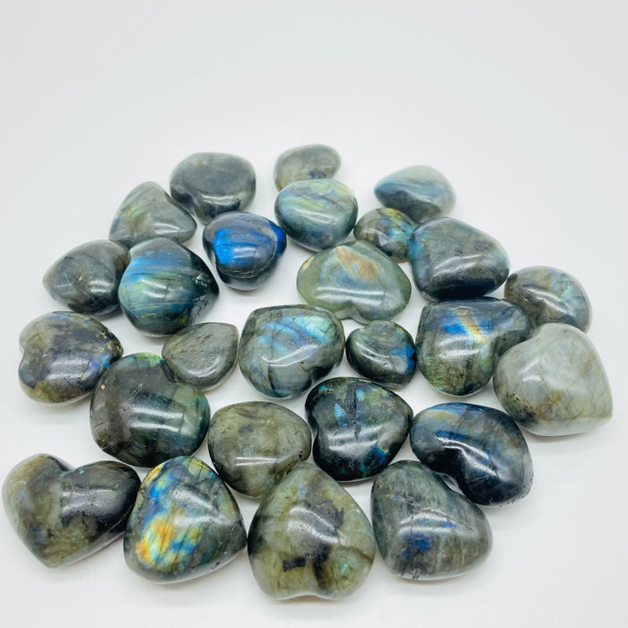 Small Labradorite Heart Wholesale