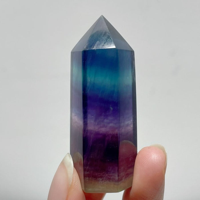 Small Rainbow Fluorite Point Tower Wholesale