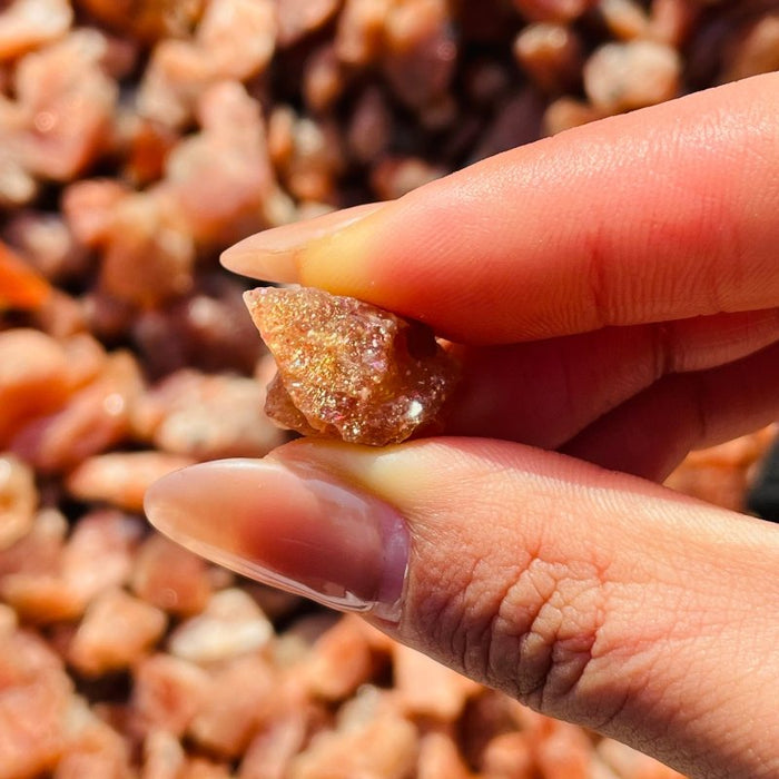 Small Raw High Quality Sunstone Wholesale