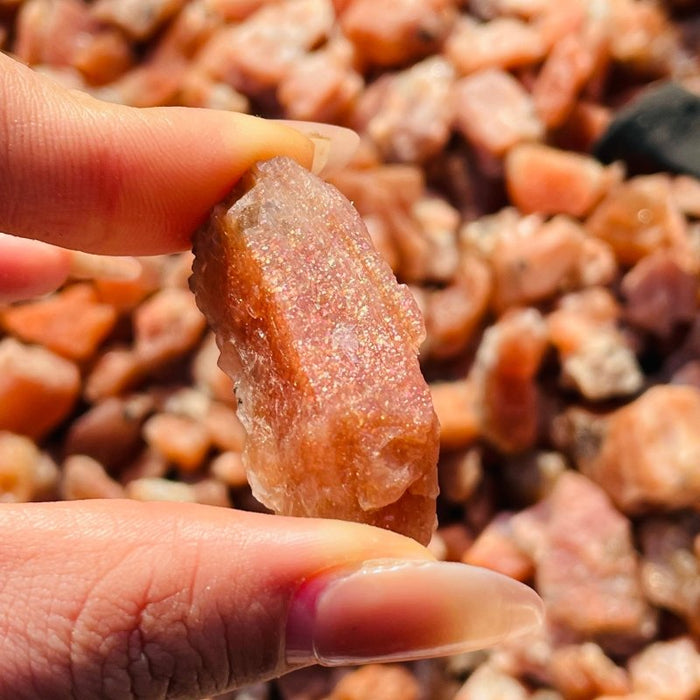 Small Raw High Quality Sunstone Wholesale