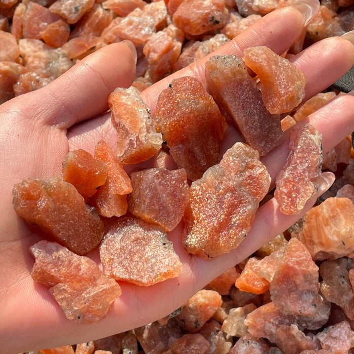 Small Raw High Quality Sunstone Wholesale
