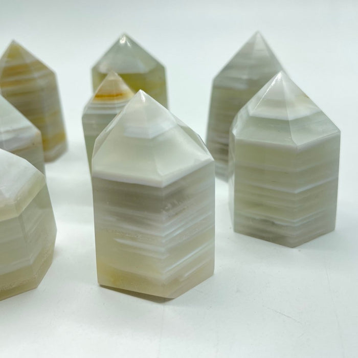 Small Stripe Agate Tower Point Wholesale