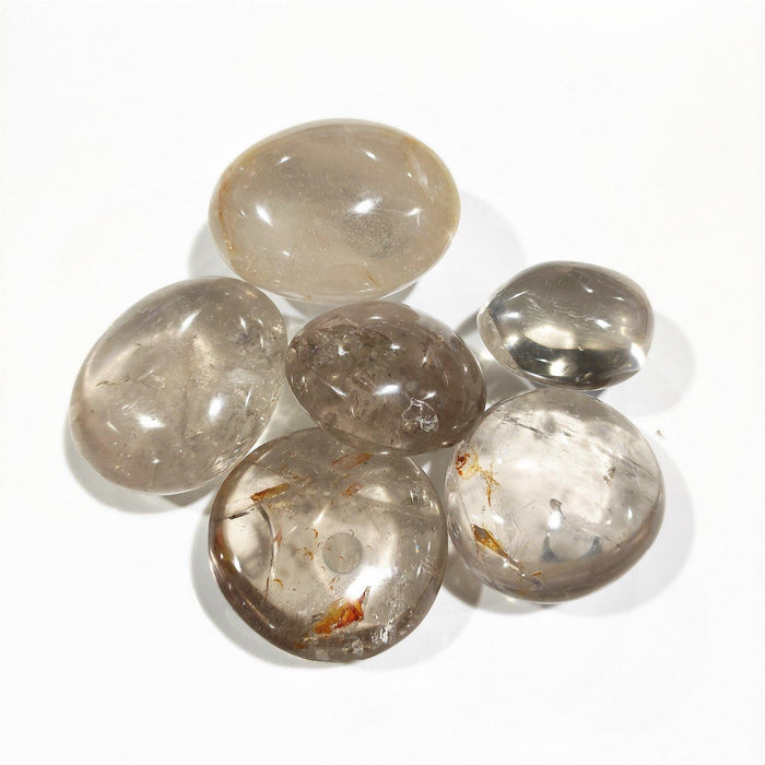 Smoky Quartz Tumbled Polished Light Color Wholesale