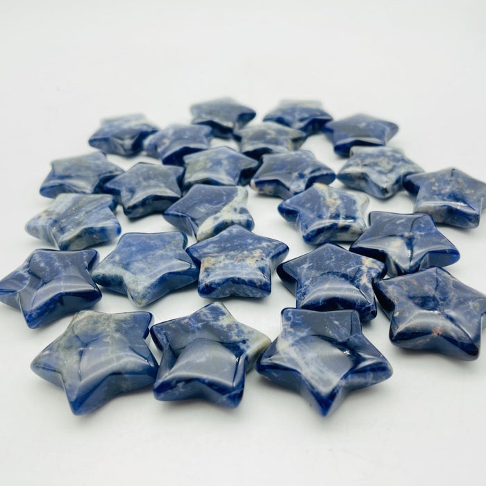 Sodalite Stone Star Carving Wholesale