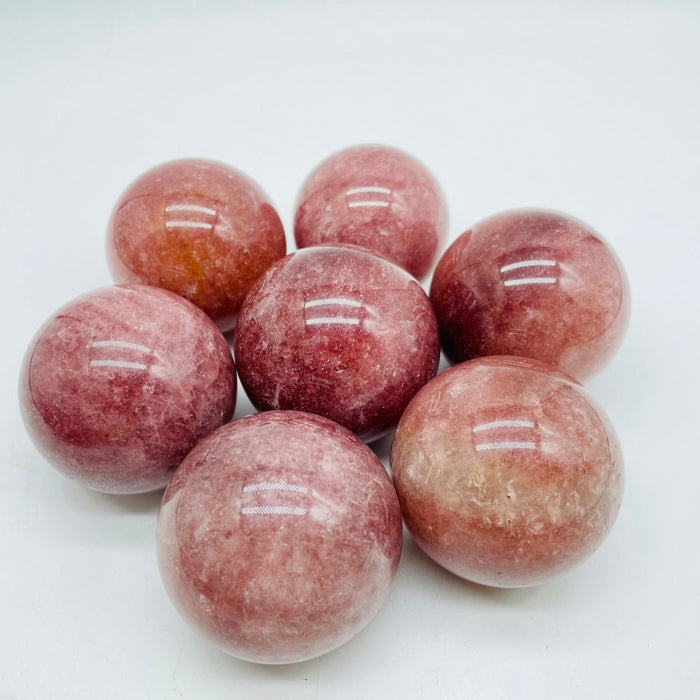 Strawberry Quartz Sphere Ball Crystal Wholesale