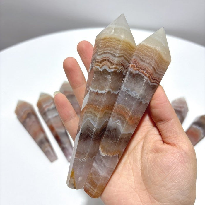Stripe Agate Scepter Magic Wand Wholesale