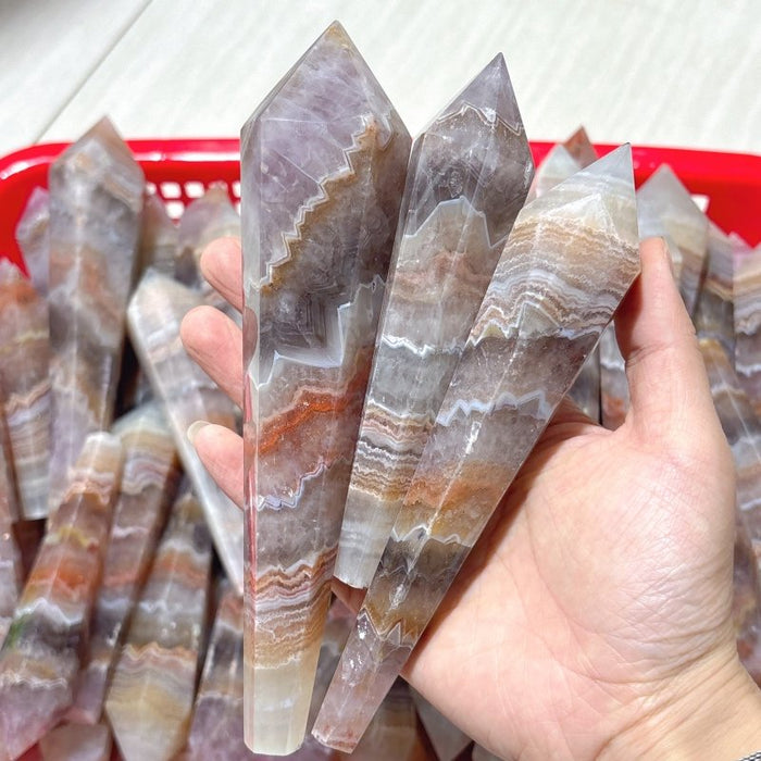 Stripe Agate Scepter Magic Wand Wholesale