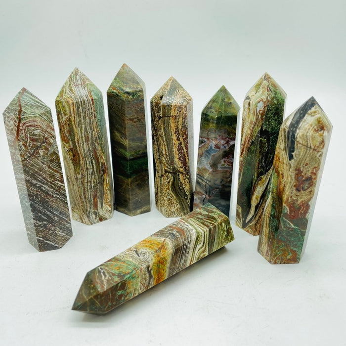 Stripe Ocean Jasper Points Wholesale