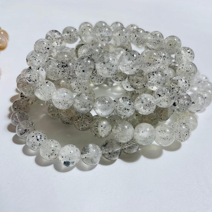 Sunstone & Black Mica Crystal Bracelet Wholesale