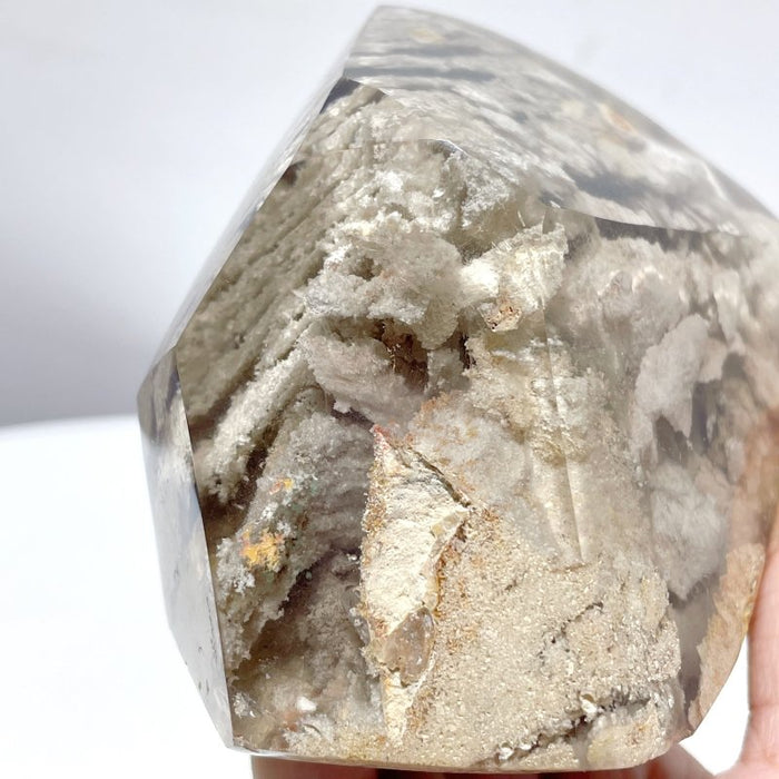 Thousand Layer Clear Garden Quartz Polished Crystal