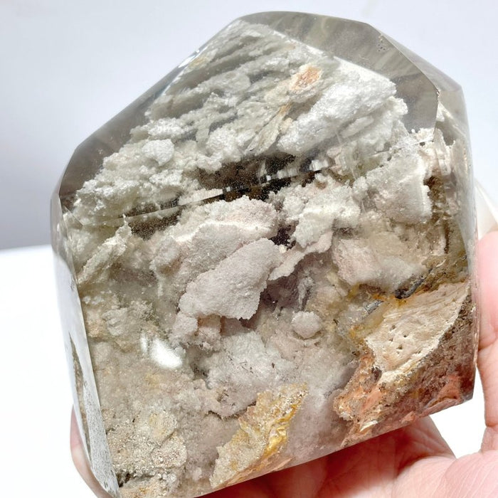Thousand Layer Clear Garden Quartz Polished Crystal