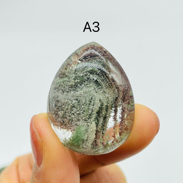 Thousand Layer Garden Quartz Lodolite For Jewelry Making DIY Pendant