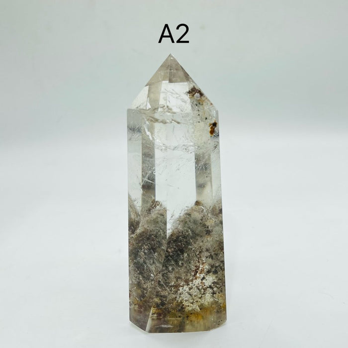 Thousand Layer Garden Quartz lodolite Inclusions Tower