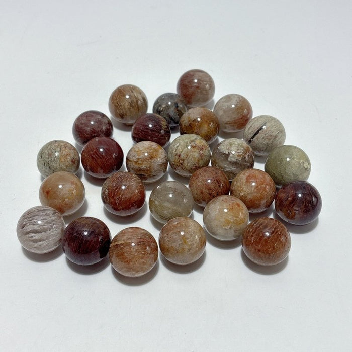 Thousand Layer Garden Quartz Spheres Wholesale