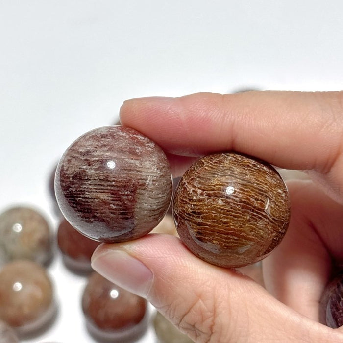 Thousand Layer Garden Quartz Spheres Wholesale