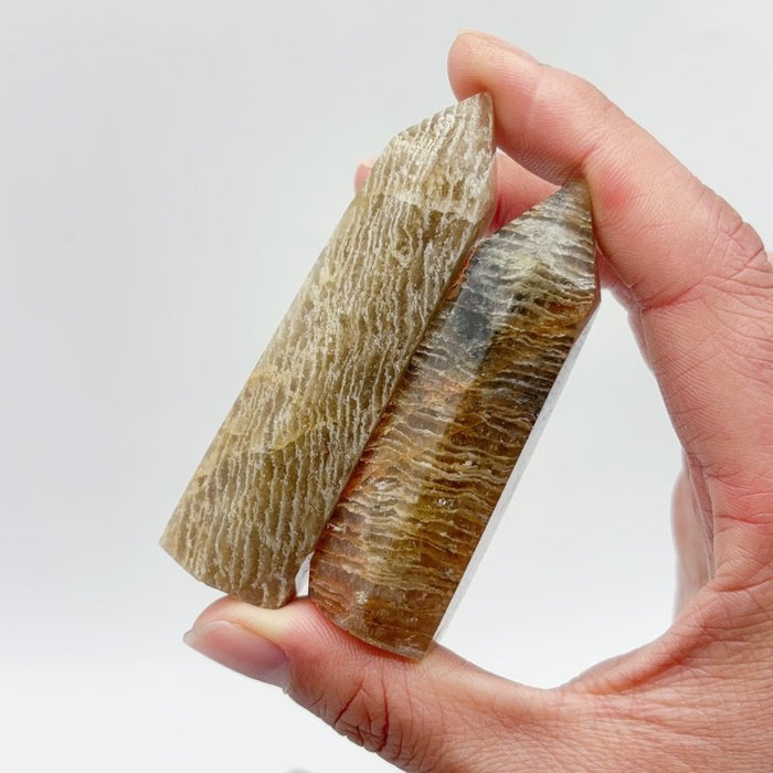 Thousand Layer Garden Quartz Tower Points Wholesale