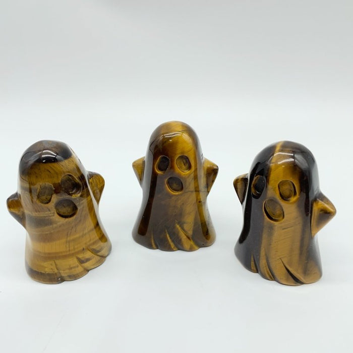 Tiger Eye Ghost Halloween Carving Wholesale