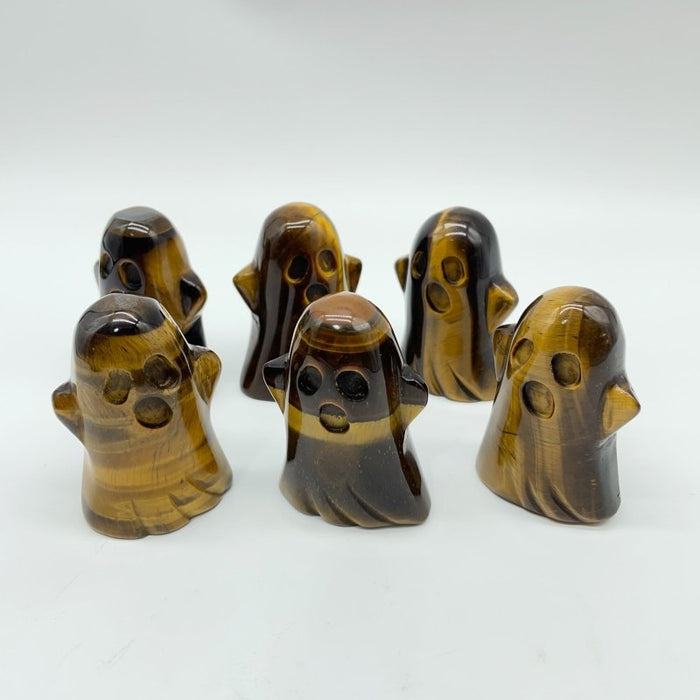 Tiger Eye Ghost Halloween Carving Wholesale