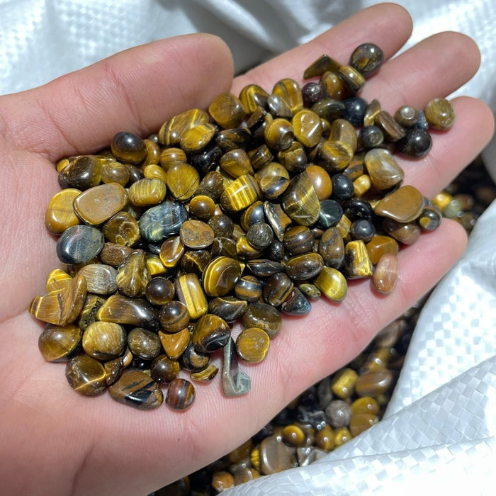 Tiger Eye Gravel Chips Wholesale