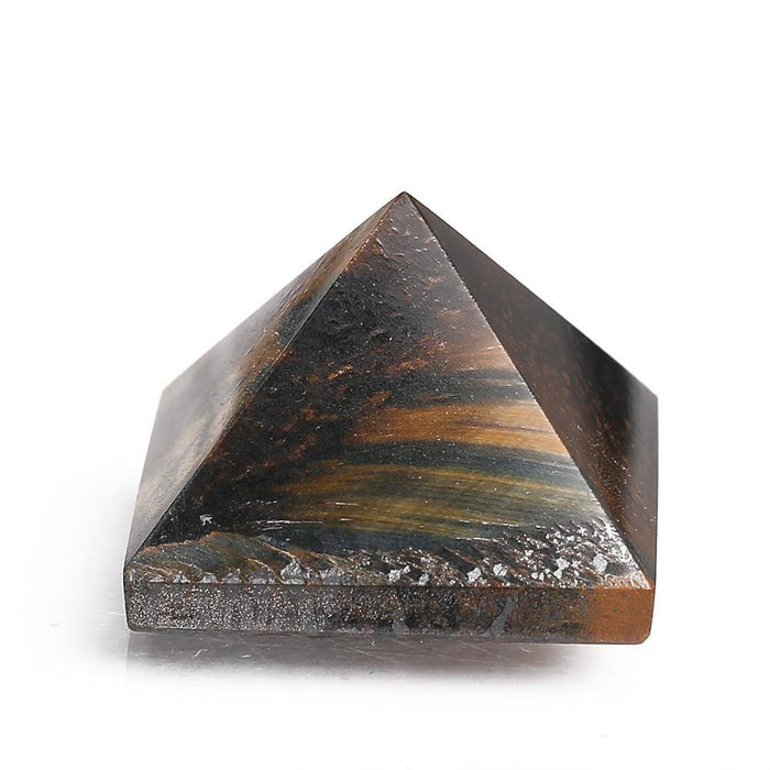 Natural Tiger Eye Pyramid Wholesale