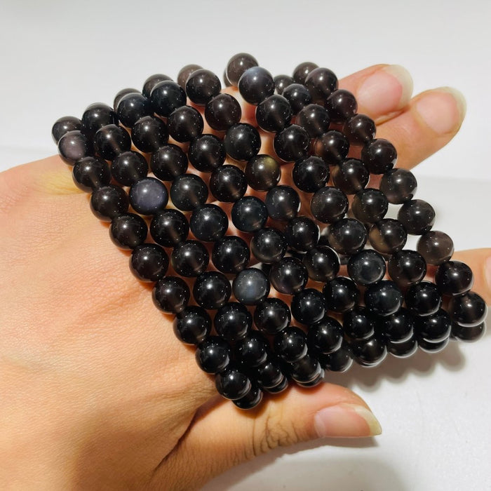 Transparent Rainbow Obsidian Bracelet Wholesale