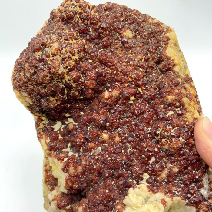 Unique Natural Color Garnet Crystal Specimen
