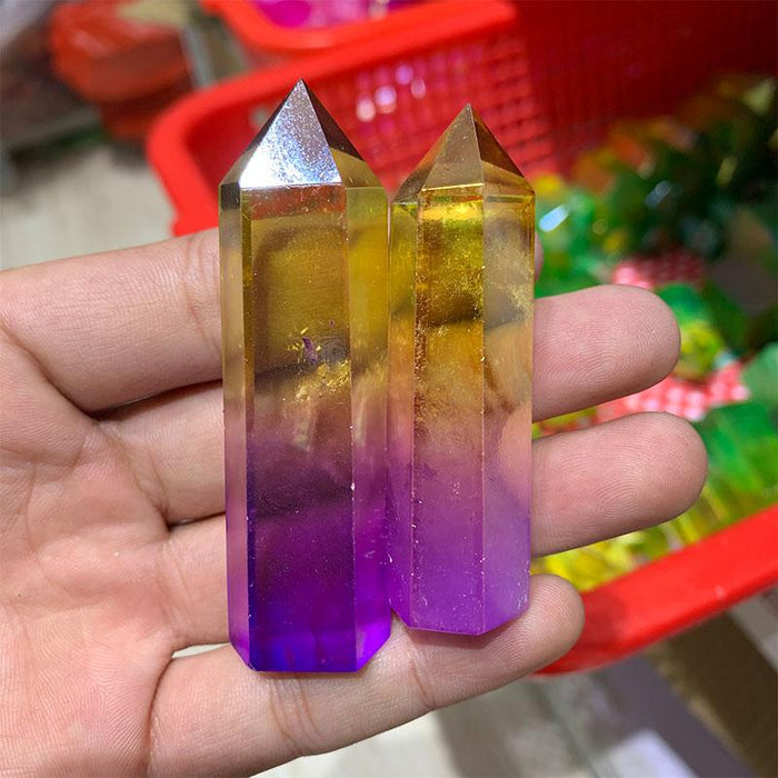 Wholesale Natural Clear Crystal Tower Angel Aura Quartz Crystal Point