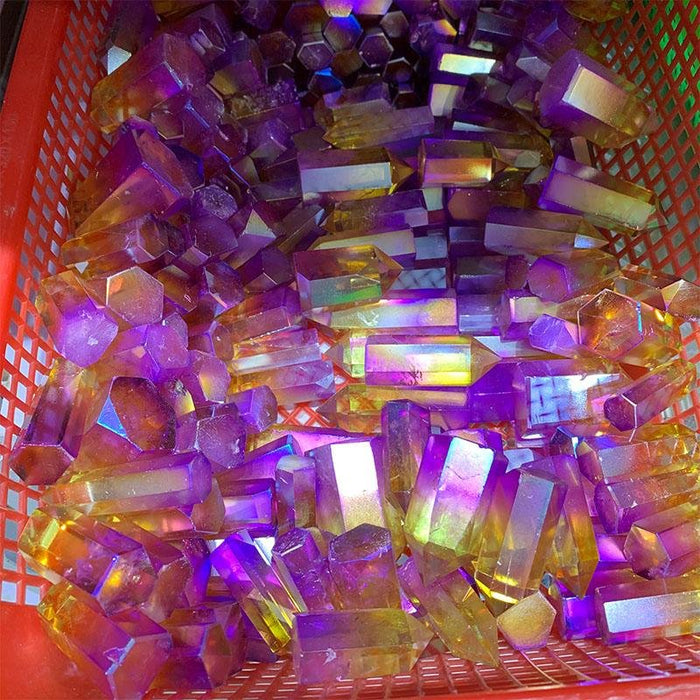 Wholesale Natural Clear Crystal Tower Angel Aura Quartz Crystal Point