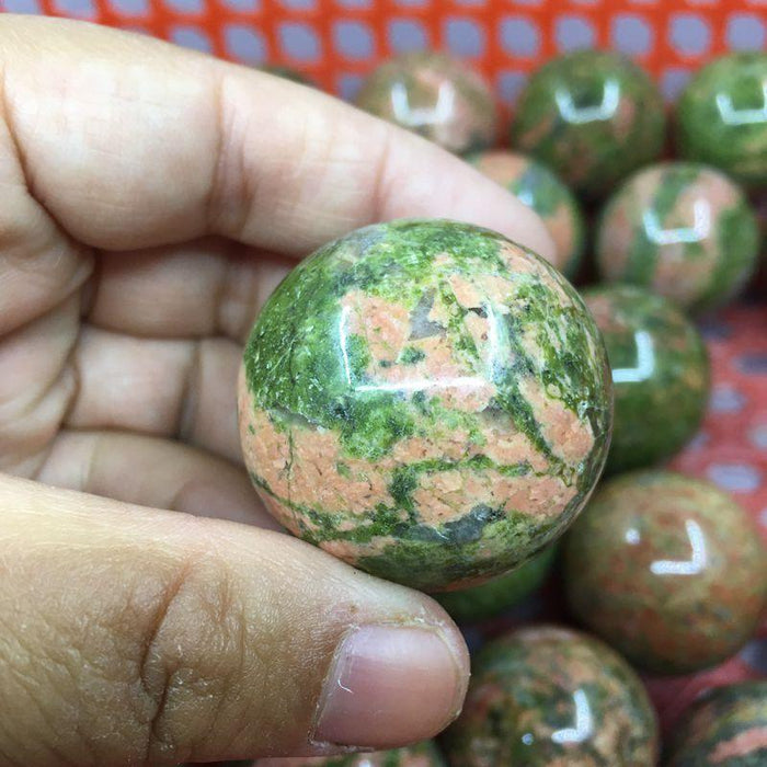 Natural Unakite Sphere Ball Crystal Wholesale