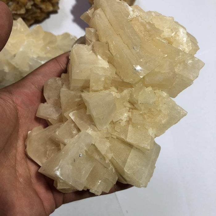 Yellow Calcite Cluster Wholesale