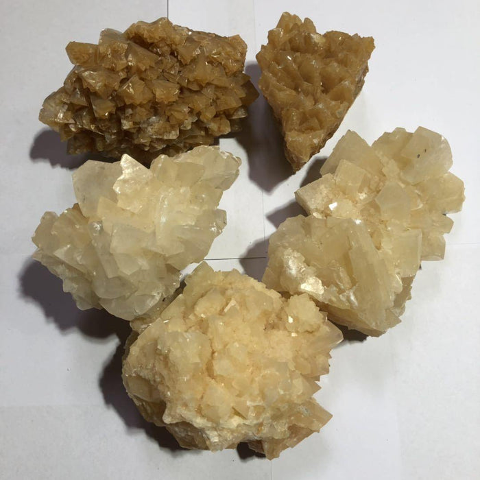 Yellow Calcite Cluster Wholesale