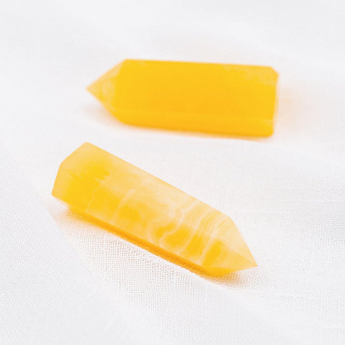 Yellow Calcite Tower Points Wholesale