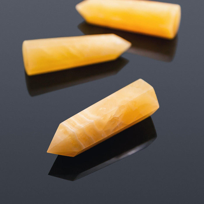Yellow Calcite Tower Points Wholesale