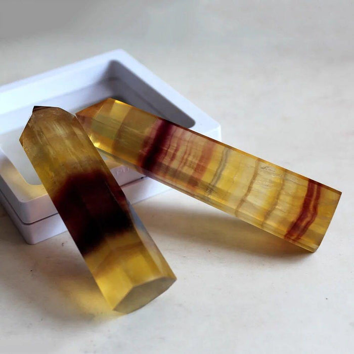 Yellow Fluorite Point Wholesale