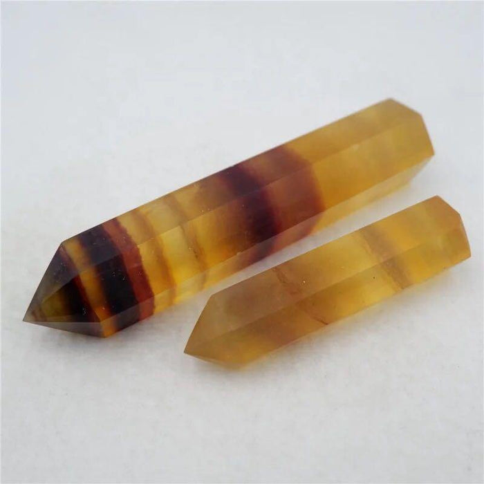Yellow Fluorite Point Wholesale