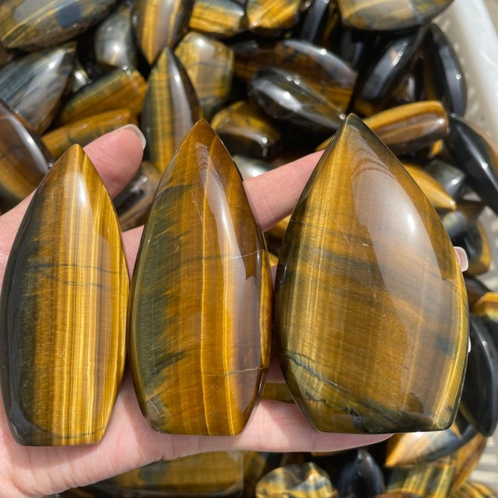 Yellow Tiger Eye Arrow Head Shape Wholesale
