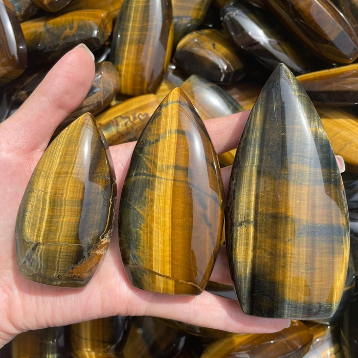 Yellow Tiger Eye Arrow Head Shape Wholesale
