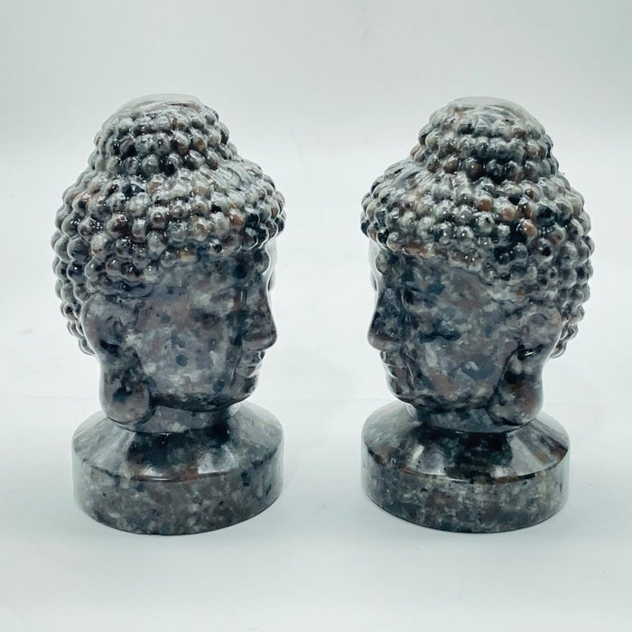 Yooperlite Buddha Head Carving Wholesale (UV Reactive)
