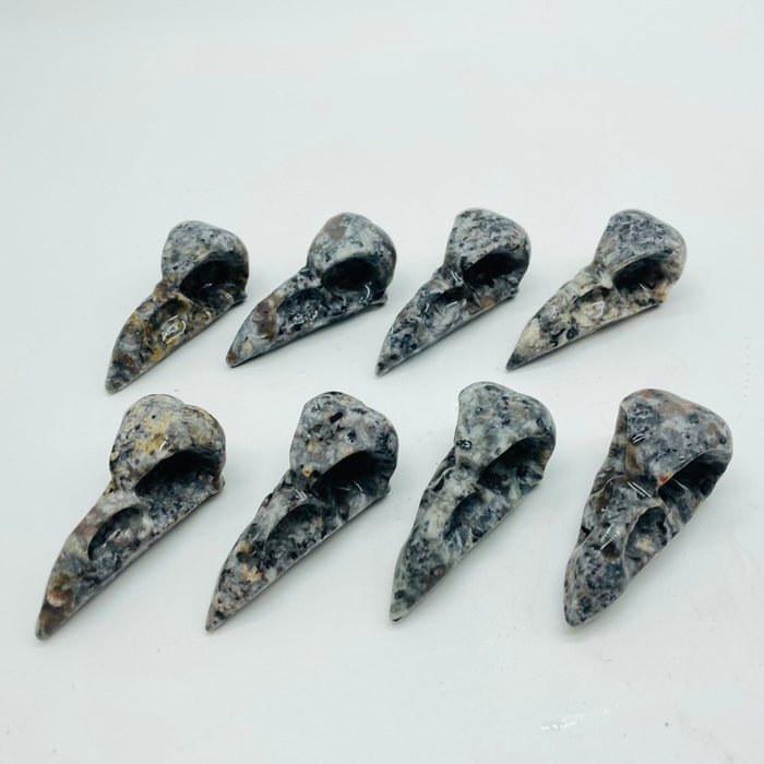 Yooperlite Crow Skull Carving Wholesale